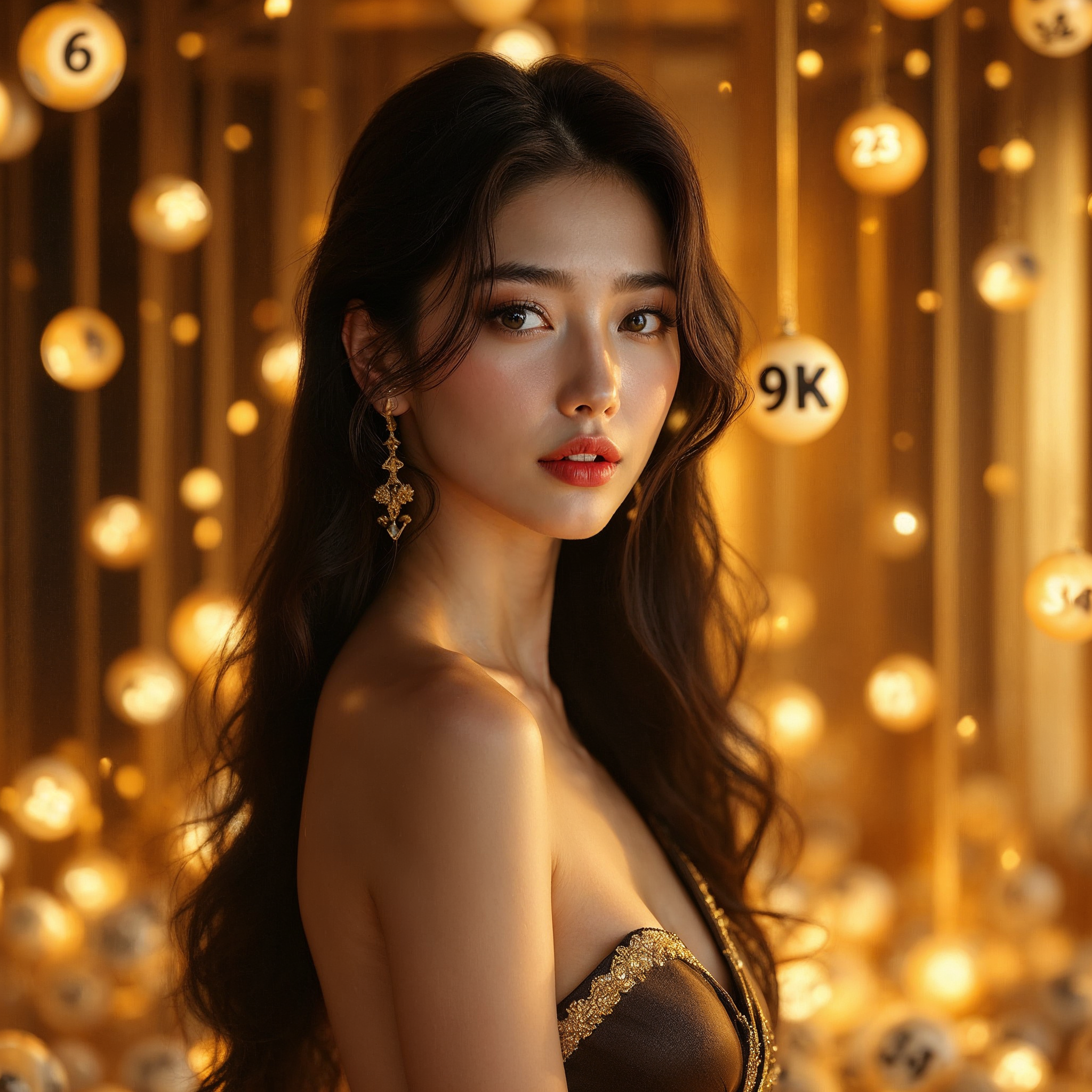 彩球與9K標誌